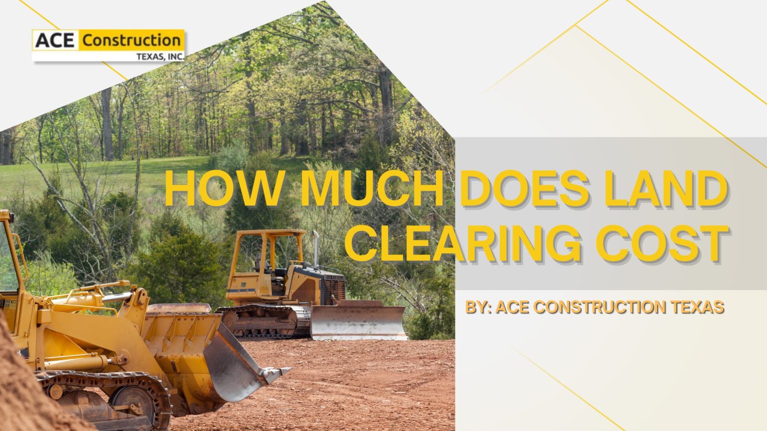 How Much Does Land Clearing Cost